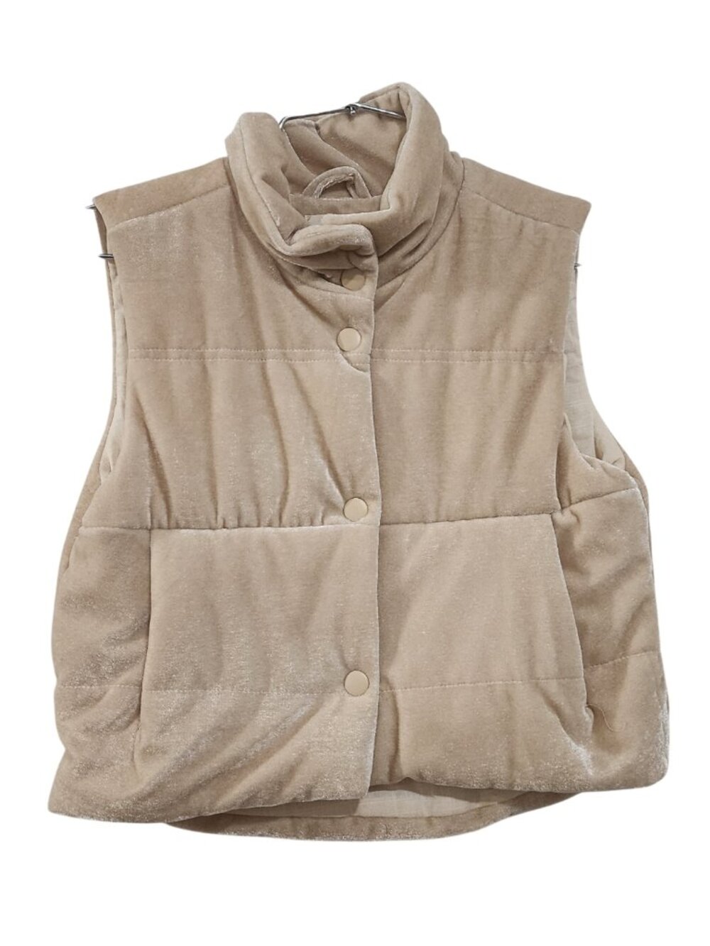 NWT - VIGNETTE - Parker Velvet Vest in Champagne color - Size 4Y